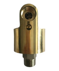 One Inch Rotating Brass Joint For High Pressure Hoses DN25 With Leak Proof Seal And 360 Degree Smooth Rotation Preventing Kinks Durable Connector For Reliable Quick Connect In Tough Work Environments, front view