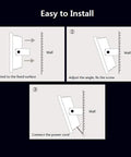 Installation guide for Top Shelf 10 Pack 1000W Led Flood Lights Ip65 Waterproof Outdoor Security Wall Lamps.