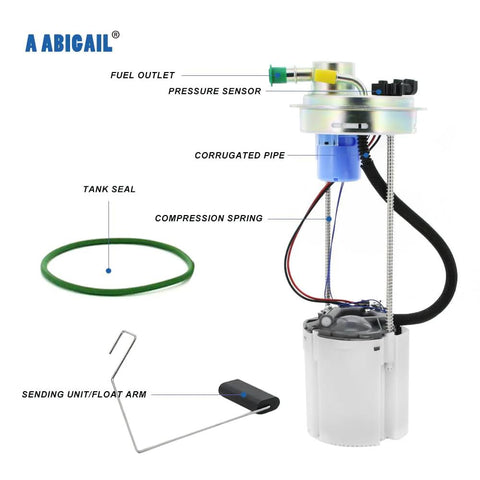 GMC Sierra 1500 And Chevy Silverado 1500 Fuel Pump Module Assembly Replacement 2010-2013 V8 4.8L 5.3L 6.2L E4005M 19256389