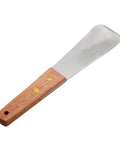 Heavy Duty Ice Cream Spade With Wooden Handle Stainless Steel Dessert Shovel For Scooping Ice Cream And Cutting Butter