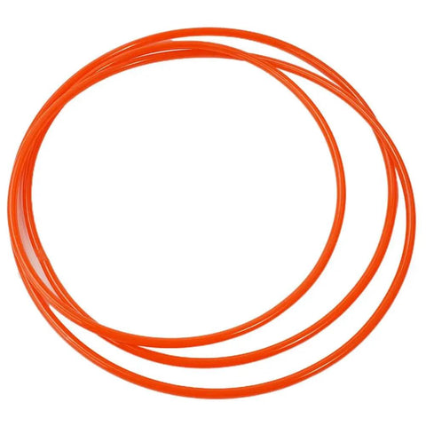 Replacement Belt For Bicycle Roller Drive 5mm Wide 185cm Long For TPU Cycling Roller Belt For Indoor Bike Trainer in red