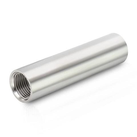 Stainless Steel Pipe Fittings Two Pack 1/2 Inch NPT Female To 1/2 Inch NPT Female Nipple Four Inch Length 304 Stainless Cast Pipe Connector