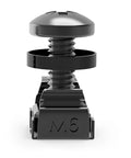 Straight Up Heavy Duty M6 Screws And Cage Nuts 60 Pack For Server Rack Shelves Cabinet Mount Hardware close-up of M6 screw and cage nut.