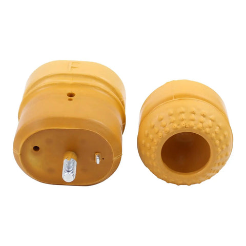 Front And Rear Suspension Bumper Stops For Ford F-250 F-350 Super Duty 2008-2011 Replacement Kit close-up on parts surface