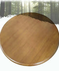 Huge 30 Inch Solid Wood Lazy Susan Turntable For Dining Tables Heavy Duty Rotating Tray With Smooth Spin Eco Friendly Teak Finish