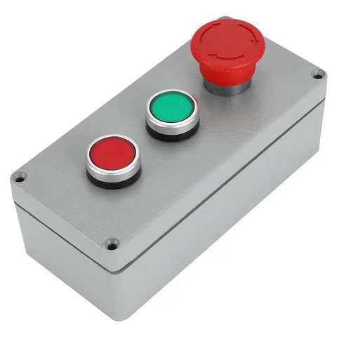Built Tough Weatherproof Control Box With IP66 Rating Aluminum Die Cast Enclosure for Outdoor Electrical Panel Emergency Stop Button
