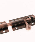 WUUWCHODC Sliding Barrel Bolt Door Lock Gate Latch Heavy Duty Security, bronze finish, compact design for easy installation.
