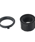 Bent Vacuum Hose Handle 32mm Connector Replacement for Hoover Vacuum Cleaners, black ABS component, snap-fit design