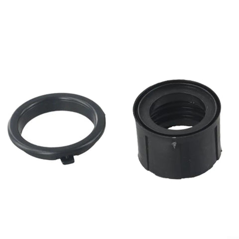Bent Vacuum Hose Handle 32mm Connector Replacement for Hoover Vacuum Cleaners, black ABS component, snap-fit design