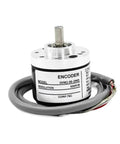 Inner Control Encoder With Flexible Pulse Per Revolution Options 10P Per Rev Through 60P Per Rev Plus 100P And 300P R 360P Color 036 For Pro Grade Industrial Automation And Robotics For Heavy Duty Applications. compact metal encoder with shaft and cable