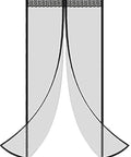 Pet Friendly Magnetic Screen Door With Fiberglass Mesh Easy Install Sliding Screen For Doors Lets Breeze In While Keeping Bugs Out Durable Mesh Door Net For Patio Or Back Door hanging