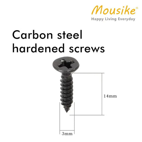 Carbon steel screw with dimensions 14mm x 3mm