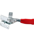 Horizontal Toggle Clamp in Carbon Steel with Electroplated Rust Proof Finish for Workbench Woodworking Welding and Stone Cutting