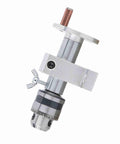 Tough As Nails Adjustable Revolving Center For Mini Lathe Machines heavy duty metal build with adjustable features for woodworking.