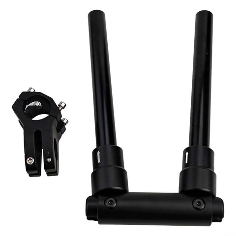 Electric Scooter Handlebar Upgrade Metal T Shaped Folding Stem With 22.2mm Bar, 23.5mm And 25mm Clamp Options, 59cm Adjustable Length