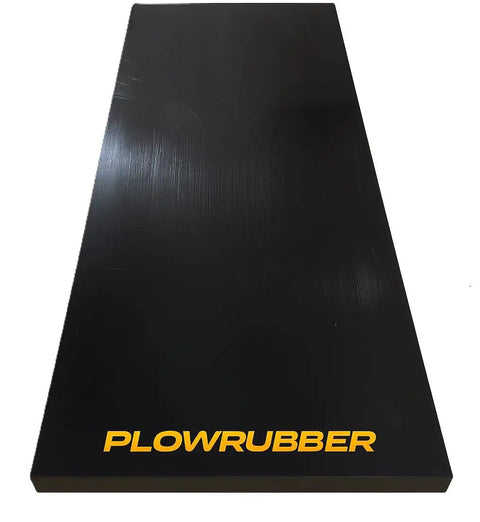 Beefy Heavy Duty Poly Snow Plow Edge For ATV UTV 54 Inch Long One Half Inch Thick Three Inch Wide Driveway Safe Blade