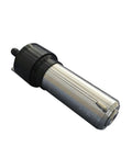 Rock Solid 1.5KW CNC Water Cooled Spindle Motor 220V ISO20 Socket with silver and black design, ideal for milling and drilling.