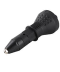 Super Easy Electric Rivet Adapter For Power Drills Fits 2 Point Four To Four Point Eight Mm Rivets With Heads Great For Car And Door Windows Build Outs Save Big Time On Labor With This Sick Three Claw Design Tool That Gets It Done Fast, black drill-mounted rivet adapter