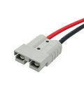 Rock Solid Heavy Duty Quick Connect Charging Cord For Electric Forklift Battery Industrial Grade Plug Interface Dual Pack with connectors.