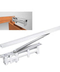 Automatic Door Closer With Hydraulic Buffer Concealed Mount 80Kg Load Capacity No Fuss Quiet Soft Close Smooth Adjustable Closing