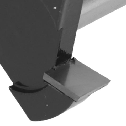 Close-up of Heavy Duty Carbon Steel Surfacing Router Bit with alloy pointed drill design for planing wood.