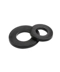 Nylon Flat Washer Set 350/500 Pcs Black Insulation Washers M2 To M8 With Seals, Spacers, Gasket Ring Kit For DIY Plumbing, Pro Grade Auto Repairs, Hoses, And General Hardware Projects black nylon flat washers