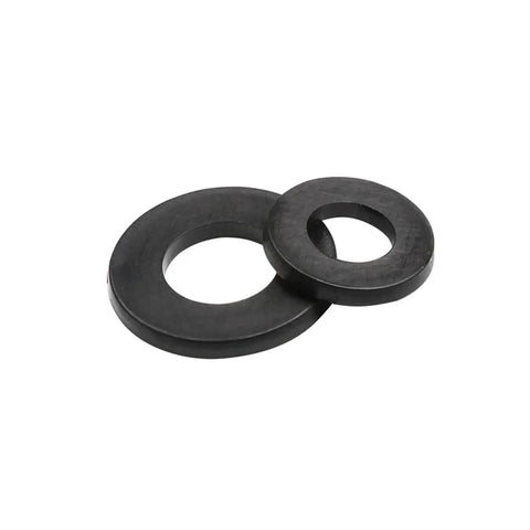 250 Piece All In One Nylon Flat Washer Set M2 Through M8 Black And White Hard Nylon Insulation Spacers Sealing Washers Ring Kit For Electronics DIY Projects Automotive And Heavy Duty Use black nylon flat washers