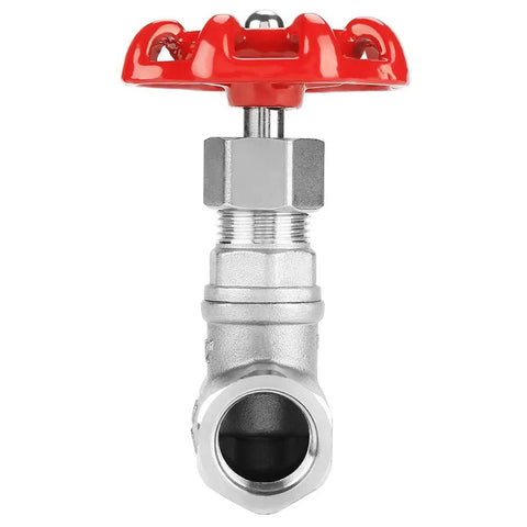 Beefy 1/2 Inch DN15 Stainless Steel Gate Valve Shut Off Valve For Water Oil Gas With Female Threaded Connection 304 Stainless Steel