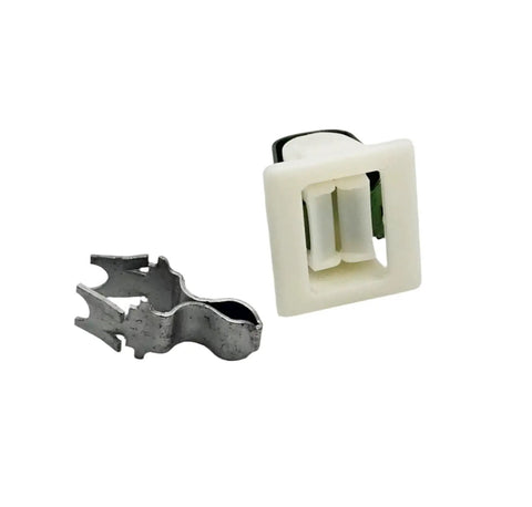 Dryer Door Catch And Strike Latch Kit For Bosch Replacement Part That Fits OEM Numbers 00491624, AP3735937, 1107376, AH3472291