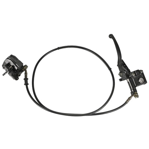 Rear Hand Hydraulic Disc Brake Master Cylinder Caliper Assembly With Brake Pads For Chinese ATV Quad Fit TaoTao Sunl Roketa NST