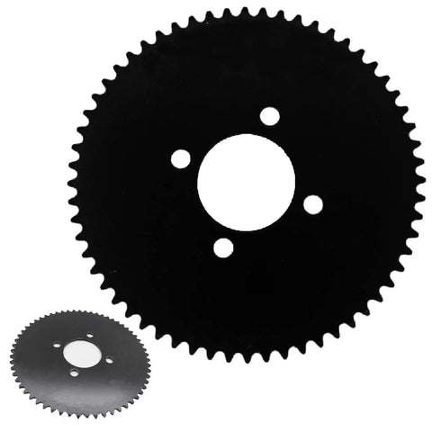 60 Tooth Rear Chain Sprocket Steel 4 Hole 2 Inch Bore For Mini Bike Go Kart ATV Quad Trike 79cc 212cc 420cc Built Tough