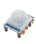 Infrared Motion Sensor Module With Bracket For HC SR501 And HC SR505 Pyroelectric Detector Mini Size Easy Install High Precision Stable Performance Plug And Play For Diy Projects And Reliable Electronics Components, white dome lens
