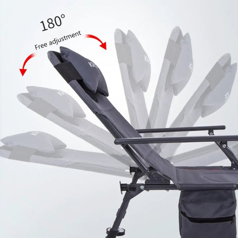 2 Pack Adjustable Folding Furniture Hinges For Outdoor Chairs And Sofas, Go-To 5-Position Ratchet Joint, shown in recline positions.