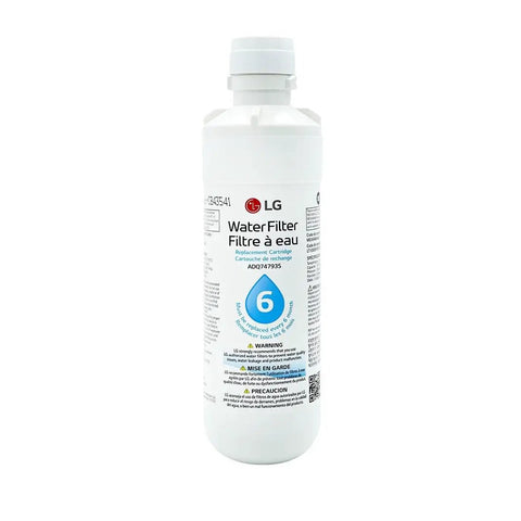 LT1000P2 Refrigerator Water Filter Pack Of 2, 6 Month 200 Gallon Replacement, NSF certified with label details visible
