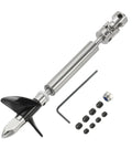 Hot Drive Shaft And Propeller Universal Joint Kit For 6mm RC Boat Motors Stainless Steel 2 Blade Paddle L100mm Shaft L50mm Sleeve D36mm Ideal For Upgrades And Repairs Of RC Boats And Submarines