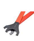 Hardened Steel Er Collet Wrench Set Includes Spanner And Nut Driver For Er40UM, with ergonomic handles for CNC milling tool changes.