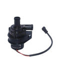 Heavy Duty Electric Coolant Water Pump With High Flow Impeller Built Tough For Smooth Rides No Sweat Cooling Optimized Engine Power TA50E R12 2302 side view with electrical connector and inlet.