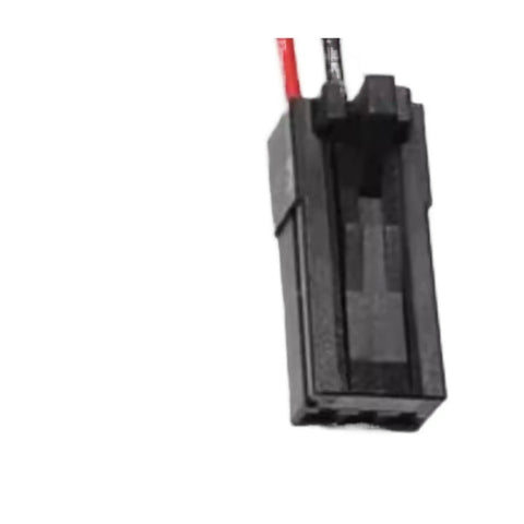 24V 0.13A Cooling Fan 60x60x15mm For Servo Drives And Industrial Controllers, 4600 RPM, 34 DB, 3.12W, 20cm Lead, A90L-0001-0529/0506/135 Compatible, EZ Swap Durable Replacement Fan, black