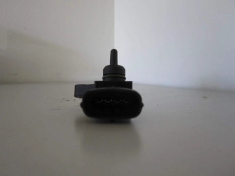 Hyundai MAP Sensor Assembly 39300-2B100 Black OEM Quality Direct Fit For Your Ride, Clean Drop-In Replacement That Keeps Your Engine Running Smooth With Accurate Readings And Real-Deal Reliability. black sensor front view