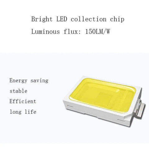 Bright LED collection chip showing luminous flux of 150LM/W for Built Like a Tank 300W LED Flood Light IP67 Waterproof Rated.