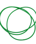 Roller Drive Replacement Belt For Bike Trainer, 5mm Wide, 185cm Perimeter, TPU Exercise Roller Belt For Indoor Cycling, Green