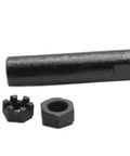 Outer Steering Tie Rod End For Vehicles With High Strength Built Tough Low Friction Double Bearing Full Ball Stud Consistent Torque Durable Performance For Cars Trucks SUVs And Extreme Weather Wear Testing black tie rod end with boot, nut, pin and grease fitting