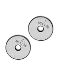 2 Piece Metric Thread Ring Gauge Set M1 To M30 Go No Go For Mechanical Inspection, high precision tools made from nickel chrome alloy steel