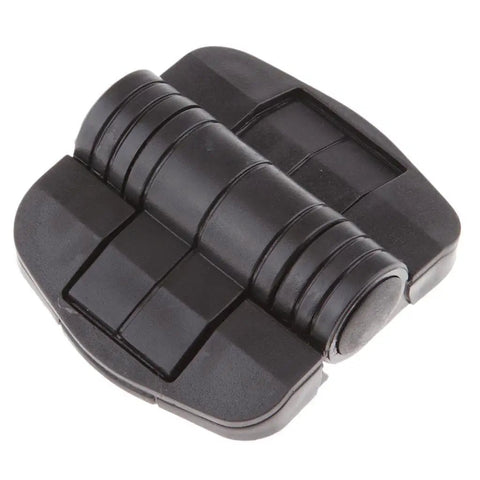 Position Control Butt Hinge For Cabinet Doors Marine Nylon Construction With Stainless Tube Black Finish 150 Degree Opening