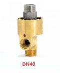 DN40 Two Way Rotating Joint For Water Air And Oil brass rotary union swivel coupling with left thread