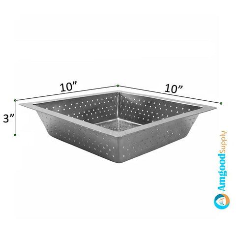 Heavy Duty Stainless Steel Floor Drain Strainer For Commercial Kitchens Keeps Floors Dry Fast With Efficient Water Drainage