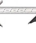 12 Inch Steel Combination Square Set With Center Head Scriber And Spirit Level Built Tough From Forged Hardened Steel Heads 4R Graduation