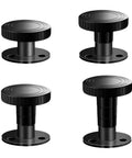 10 Pcs Adjustable Metal Furniture Feet Replacement Scratch Resistant And Leveling Feet With Threaded Design On Clean Surface