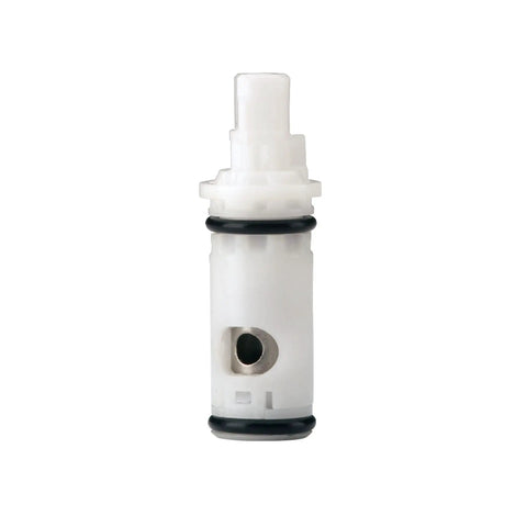 1224 Replacement Faucet Cartridge Kit For Double Handle Faucets And Tub Showers, Fits Moen, white cartridge with visible O-rings