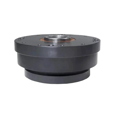 Dead Nuts Reliable Hollow Harmonic Drive Reducer Gearbox Engineered For Stepper Servo Motors, heavy-duty industrial component side view.